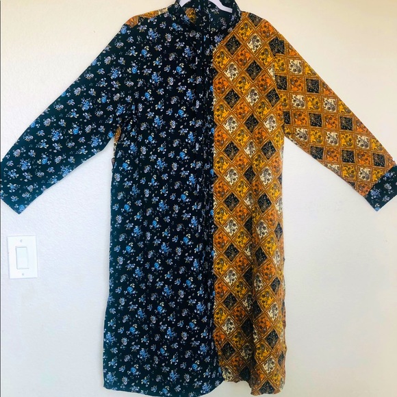 Classic belted button down midi shirt dress - Picture 2 of 9